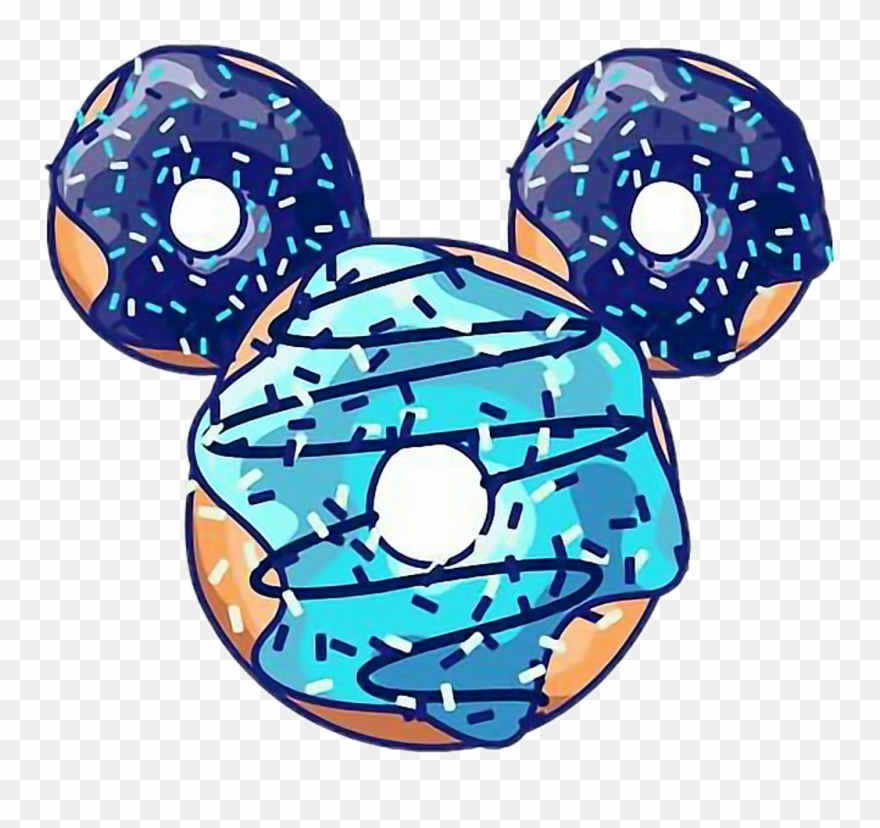 Disney Mikey Food Cool Tumblr Boyfreetoedit - Png Donut Clipart