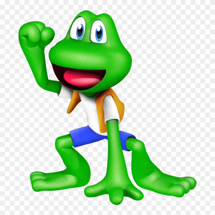 Frogger Render By Nibroc Rock-d92kv47 - Super Smash Bros Frogger Clipart
