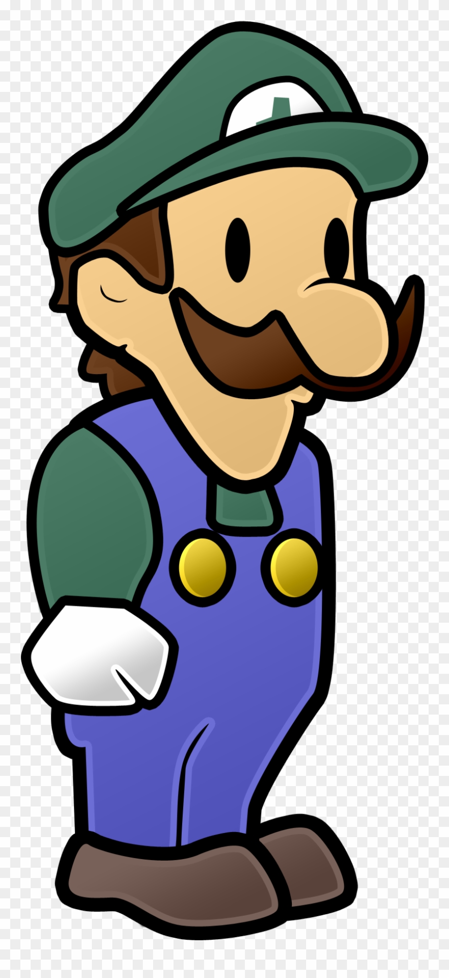 Mario Is Missing Mario Clip Art Headgear - Paper Weegee - Png Download