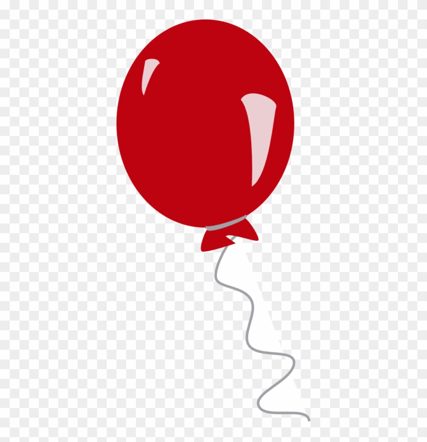 Red Balloon Clipart Free Clipart Images - Round Blue Balloon Png Transparent Png