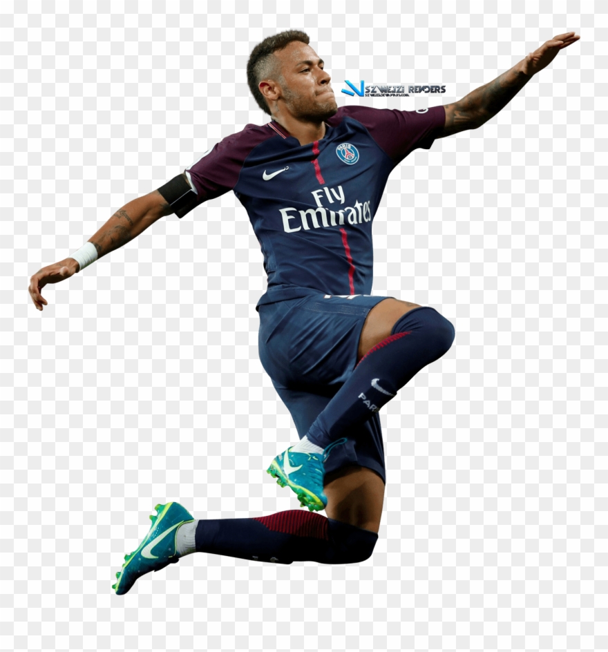Neymar Png 2018 Psg By Szwejzi - Neymar Rolling Transparent Background Clipart