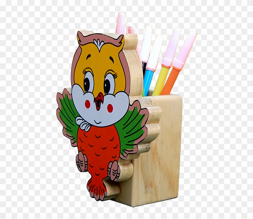Wooden Toy Ab 74 - Owl Clipart