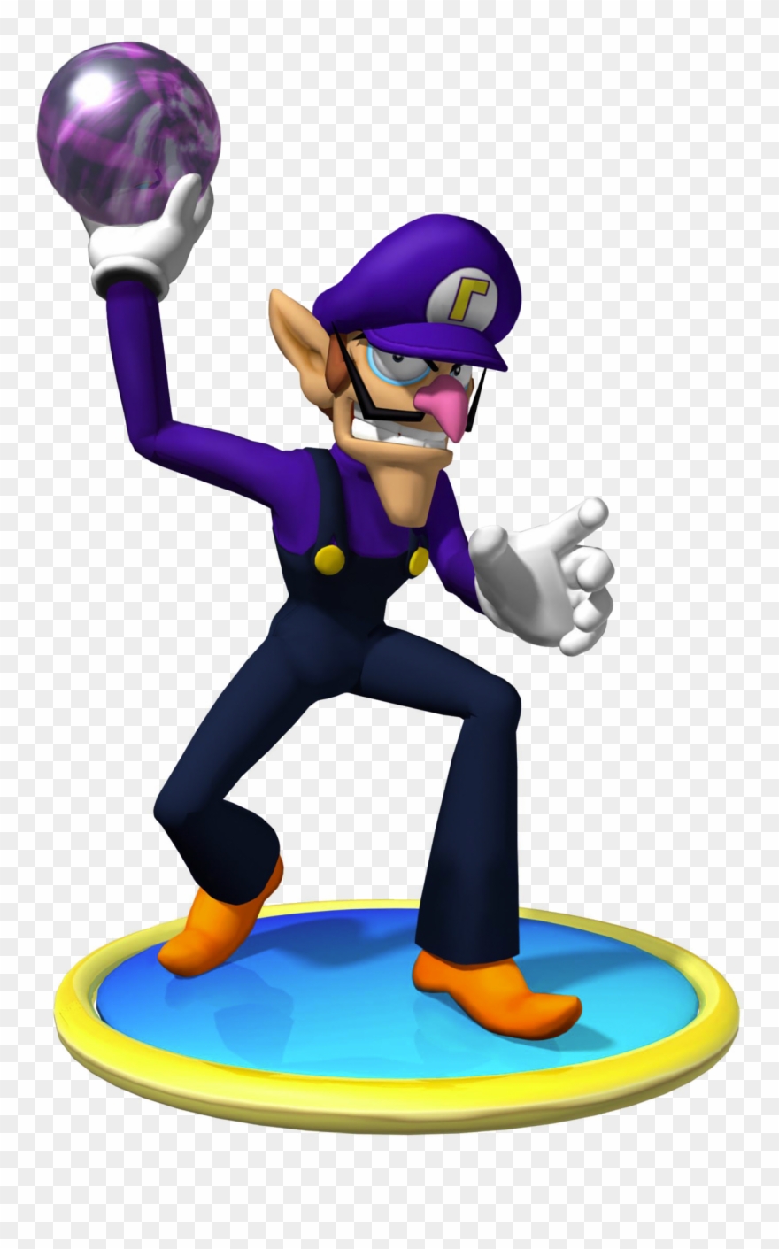 M Render - Waluigi Clipart