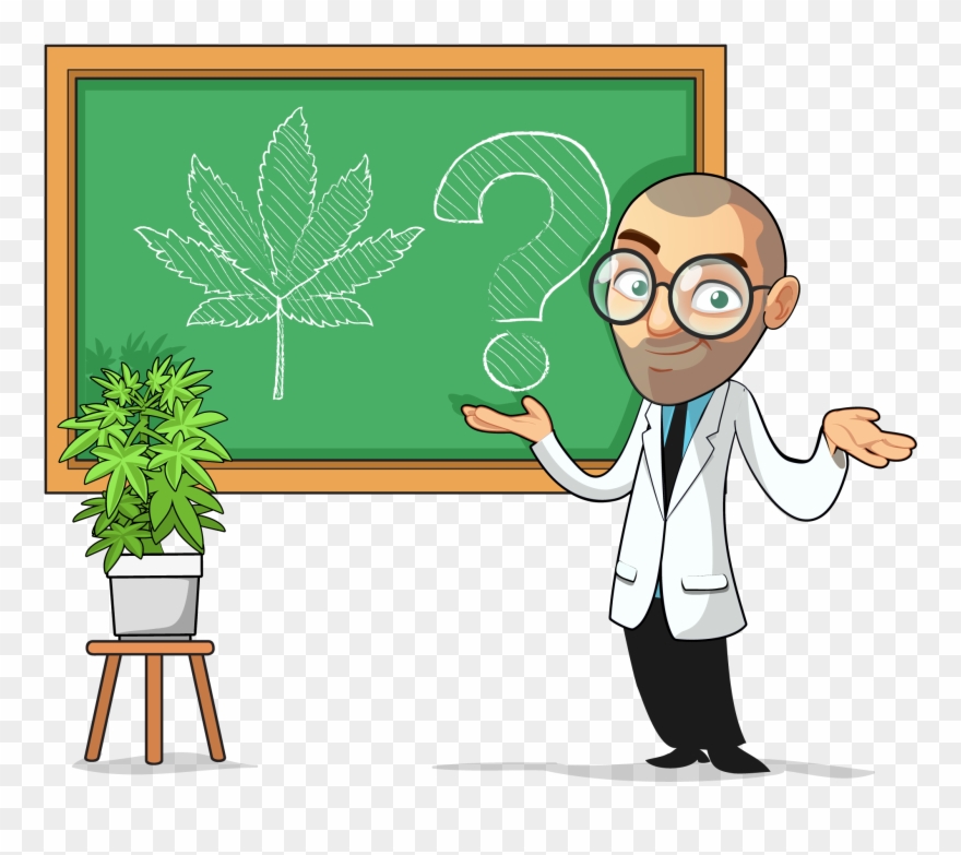 Bergman's Lab By I Love Growing Marijuana - Cartoon Clipart