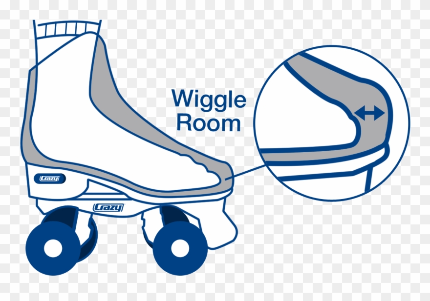 That Your Feet Are Not Excessively Broad - Quad Skates Clipart