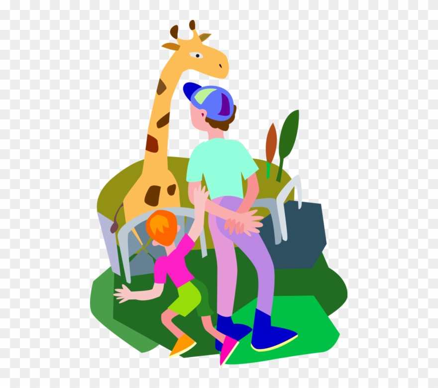 Zoo Vector Clip Art Royalty Free Download - Clip Art - Png Download