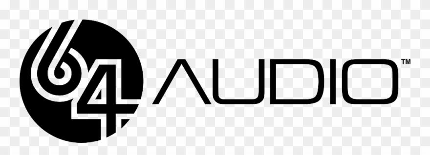 64audio Logo 1000 - 64 Audio Logo Png Clipart