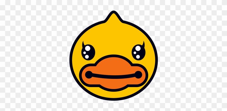 Large Duck Head - Duck Head Clipart