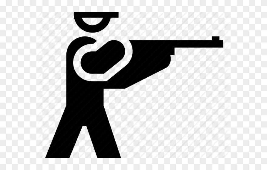 Shooter Clipart Target Shooting - Shooter Icon - Png Download