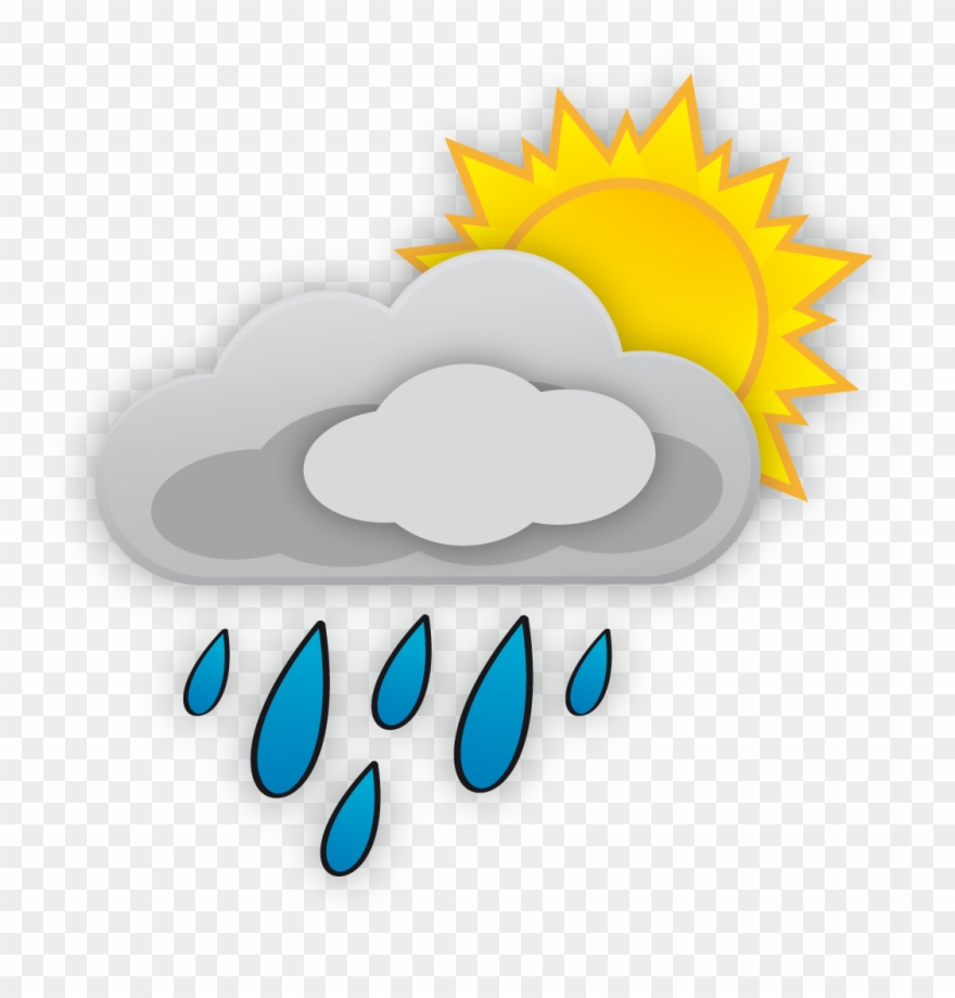 Showers - Logo Weer Clipart