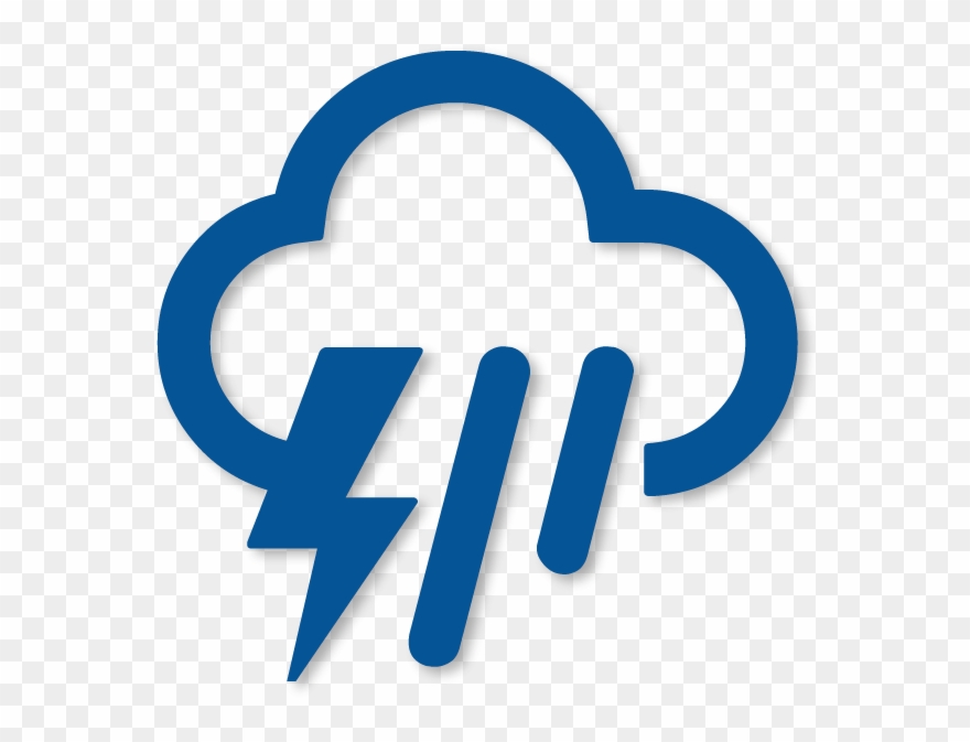 December 2018 Rainfall & 2018 Rainfall Summary - Thunderstorm Clipart