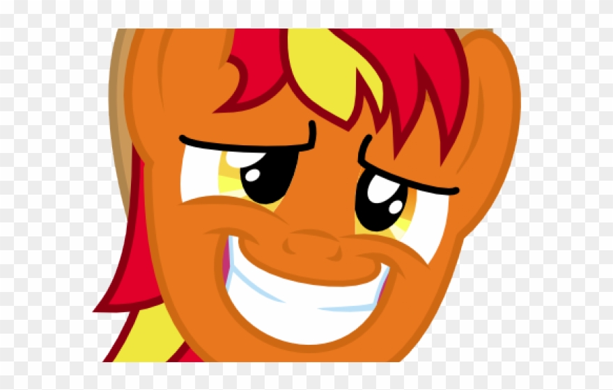 Grin Clipart Sheepishly - Sheepish Grin - Png Download
