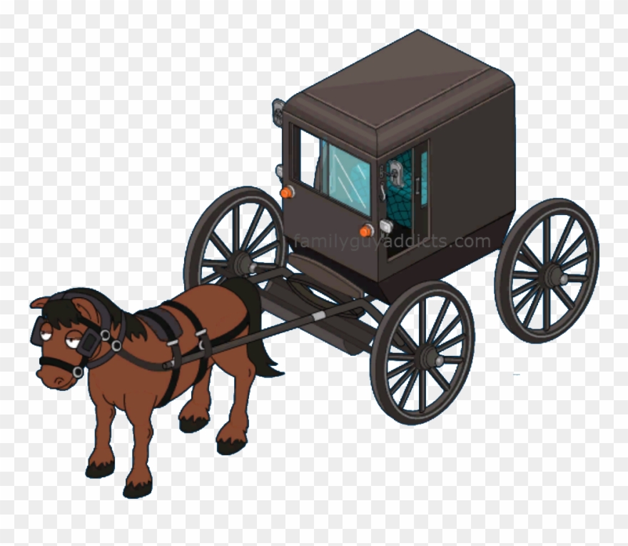 Amish Paradise Horse & Buggy “ - Wagon Clipart