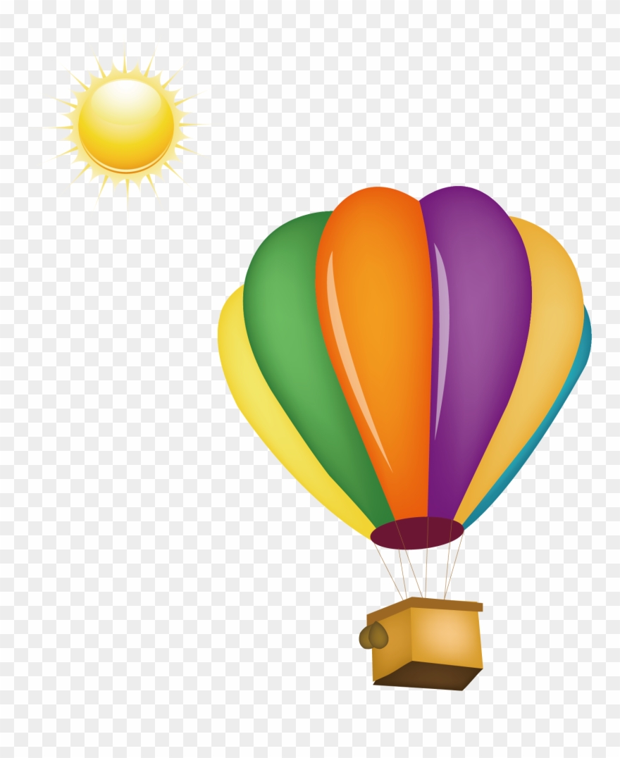 Hot Air Balloon Clip Art - Png Download