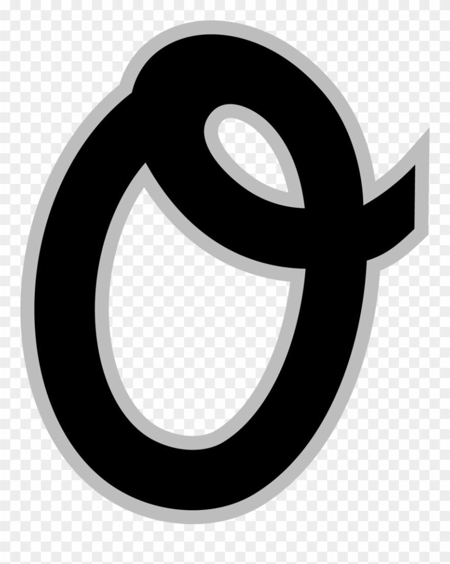 Black Hole "o" - Painting Clipart
