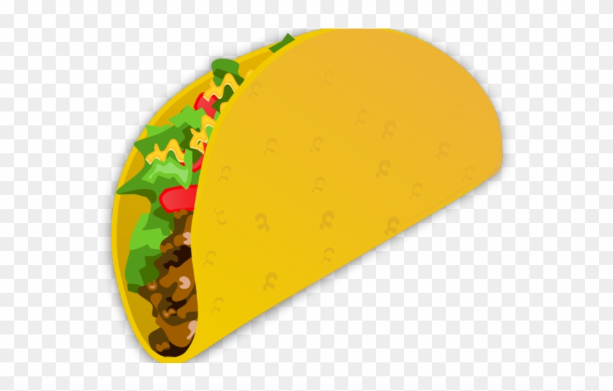 Fish Taco Clipart Transparent Background - Transparent Background Taco Clipart - Png Download