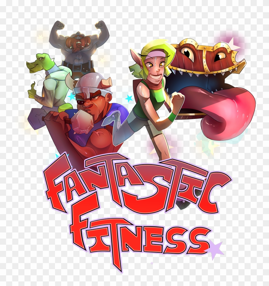 Svg Freeuse Home Fantastic Fitness Clipart