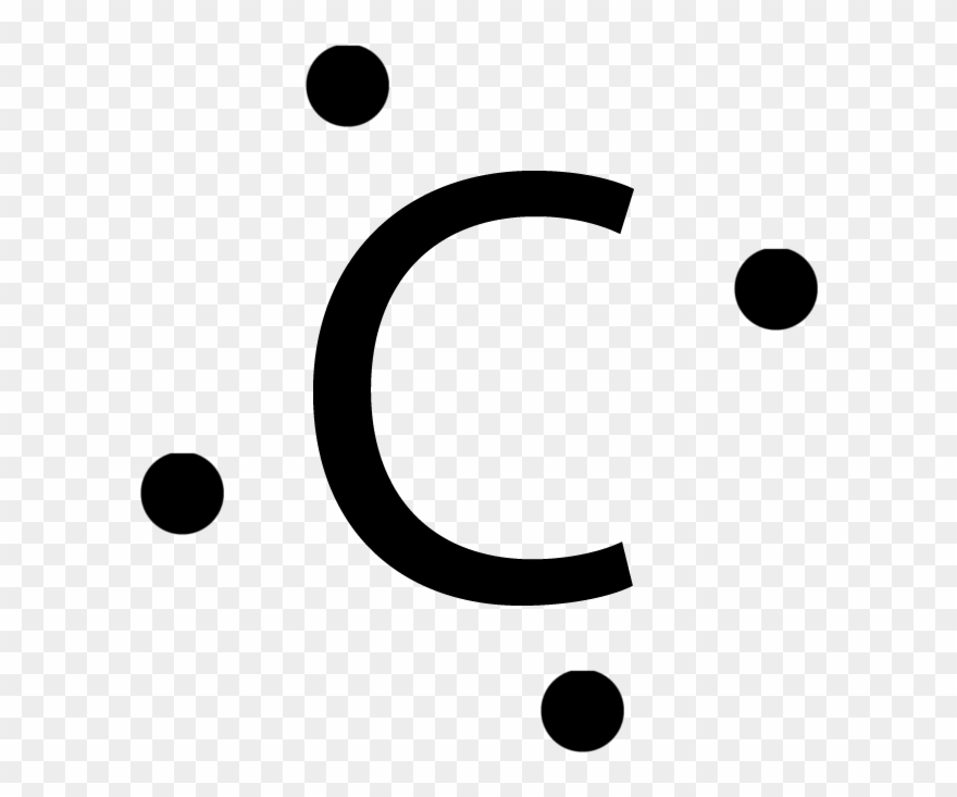 Valence Electrons In Carbon Clipart