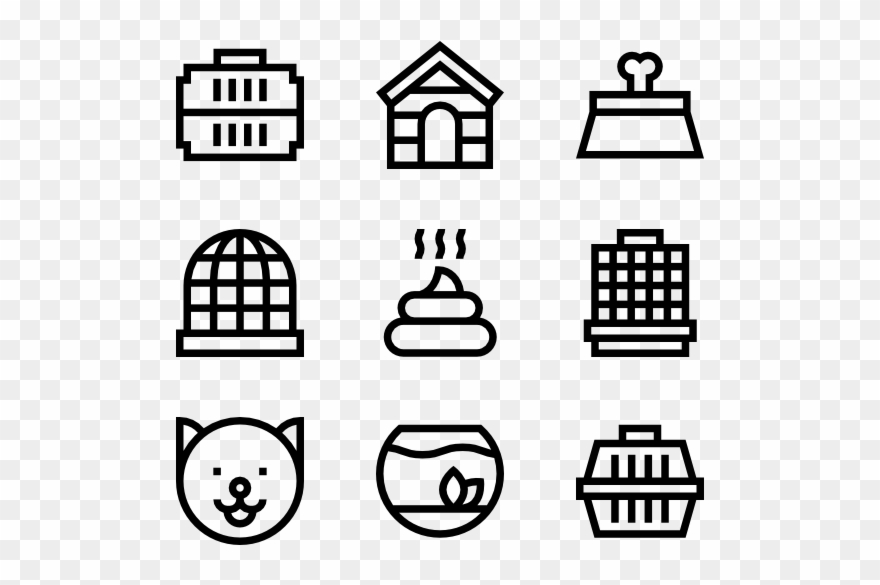 Pets - Date Time Location Icon Clipart