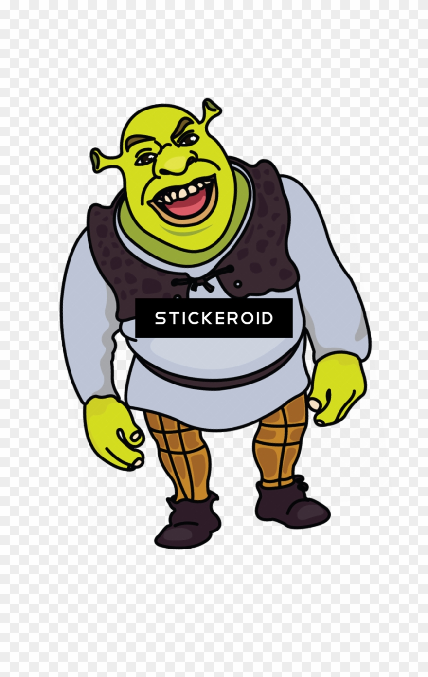 Shrek - Shrek Snapchat Drawing Clipart