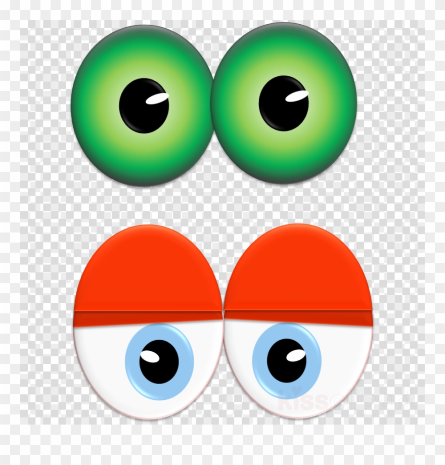 Clip Art Monster Eyes - Png Download