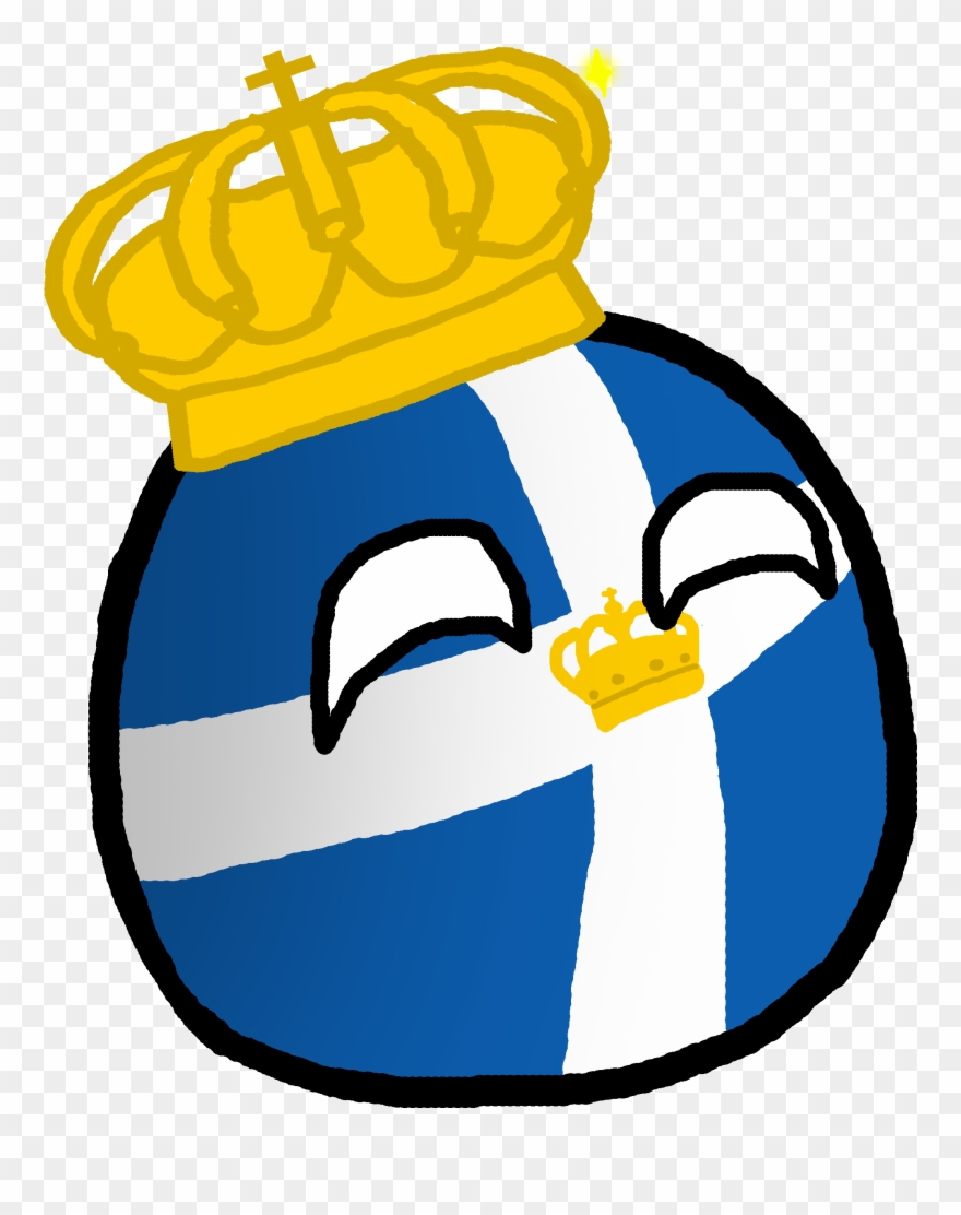 Image Royalty Free Greece Clipart Independence Day - Kingdom Of Greece Countryball - Png Download