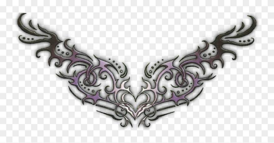 Tramp Stamp Png Vector Stock - Tramp Stamp Tattoo Png Clipart