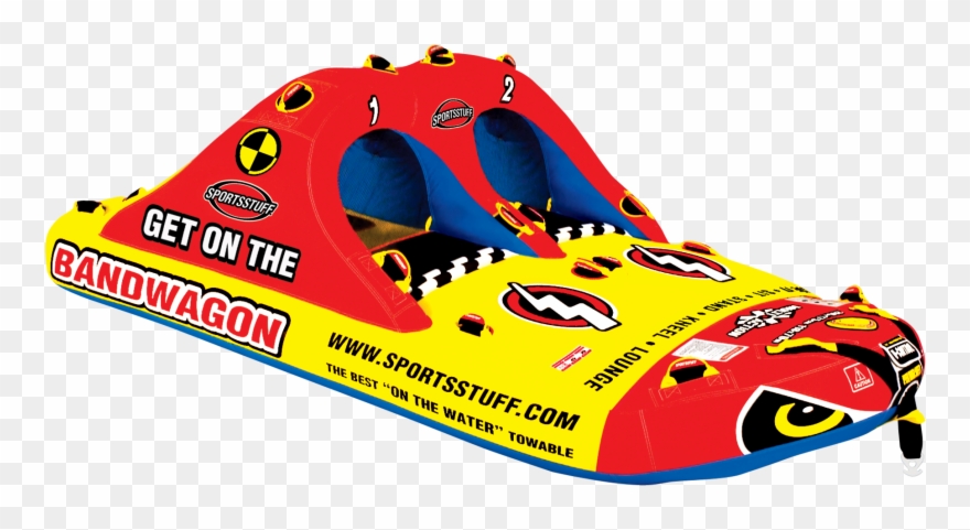 Tap To Expand - Sportsstuff Bandwagon 2 + 2 Ski Tube Clipart
