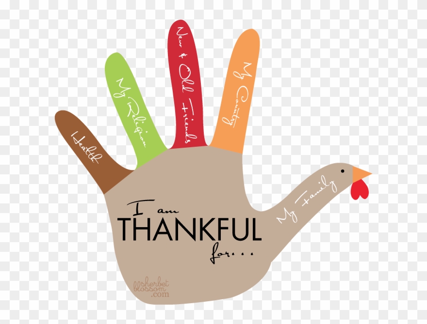 Simple Boat Clipart - Thanksgiving Hand Turkey Drawing - Png Download
