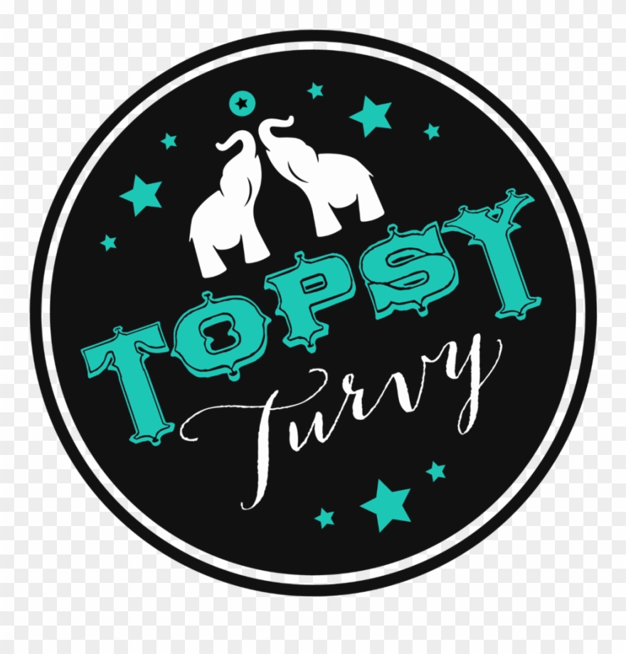 Topsy Turvy Photographic Clipart