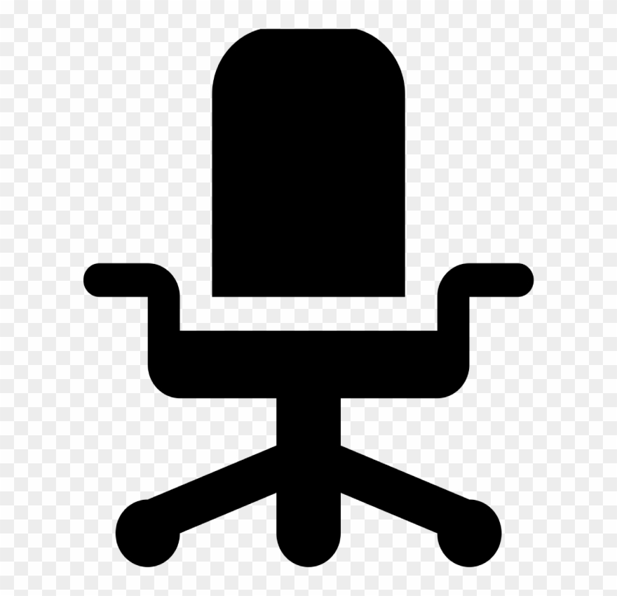 Where You - Cutline Craft Chair Furniture Office Work Creative Clipart