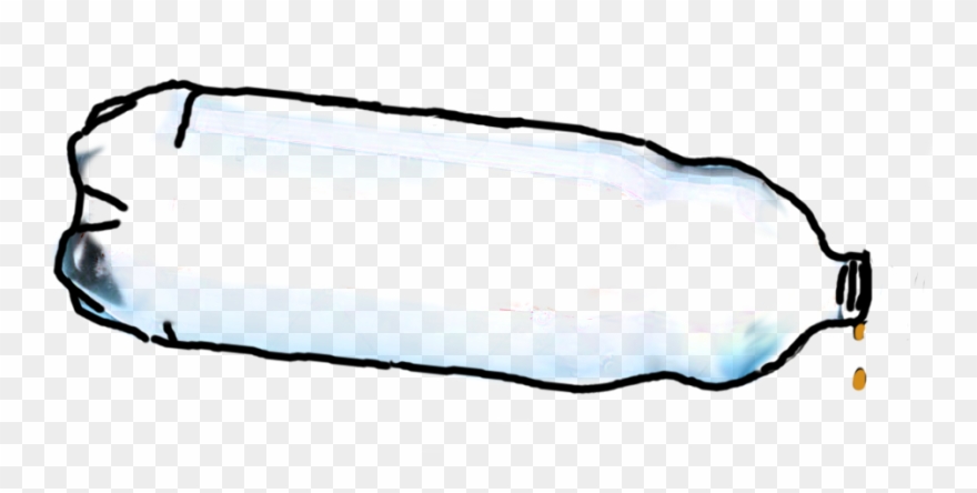 Empty Pet Bottle Graphic] - Drawing Clipart