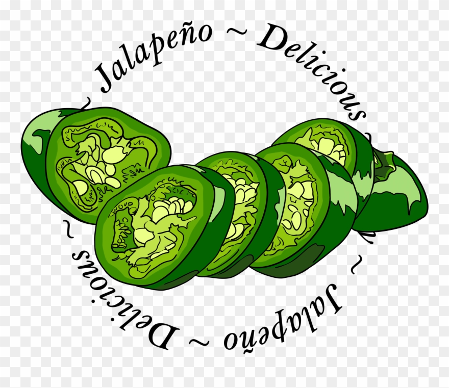 Jalapeno Chili Pepper Spicy Slices - Hackett Classic Tee Clipart