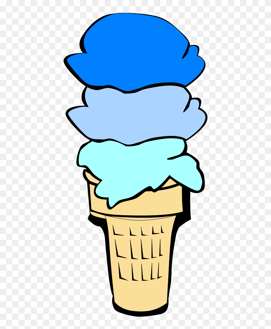 Ice Cream Cone Clip Art - Png Download