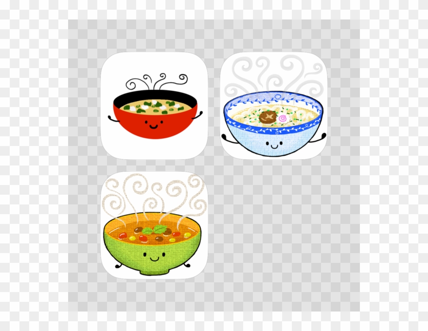 Punny Yummy Stickers Bundle On The App Store - Tomato Soup Clipart
