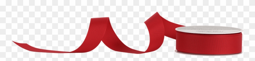 Grosgrain Ribbon Red Clipart
