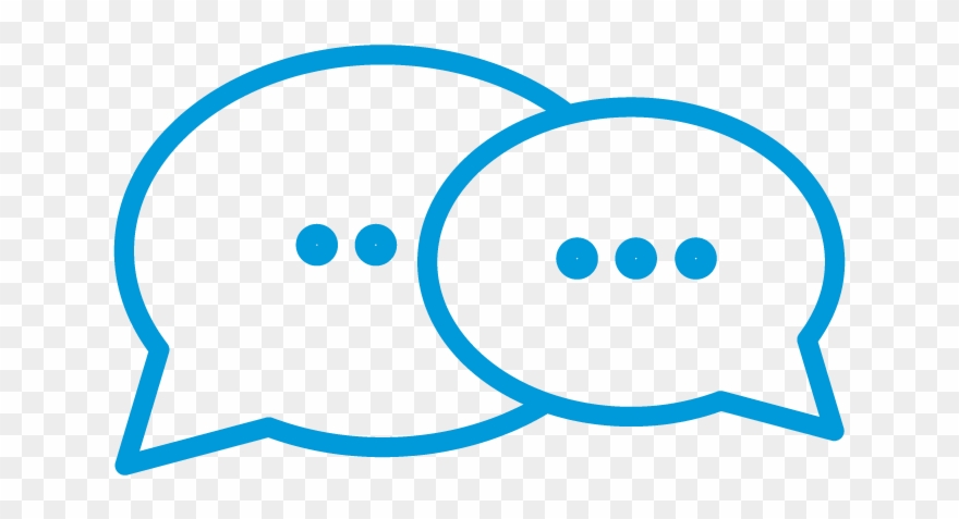 Two Speech Bubbles - Grupo Desportivo E Cultural De Fernão Ferro Clipart