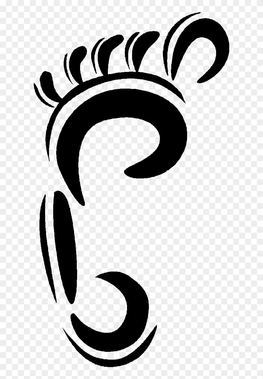 Use What You Have Learned About Context Clues To Complete - Footprint Clipart