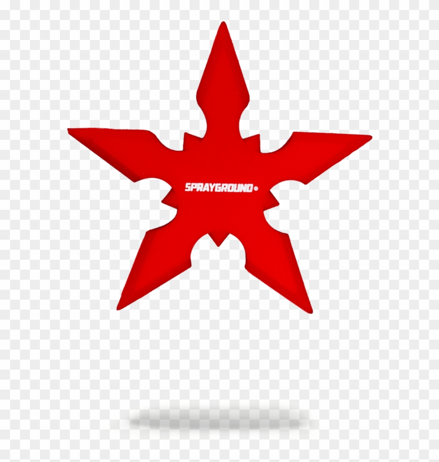 Sprayground- Rubber Ninja Star Toy Ninja Star - Ninjago Star Clipart