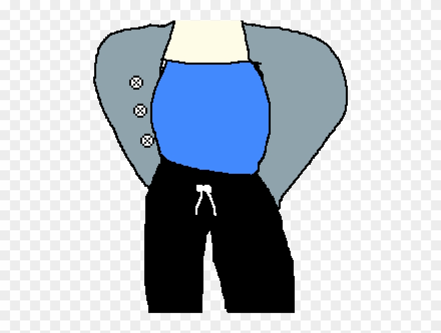 High School Outfit - Cartoon Clipart