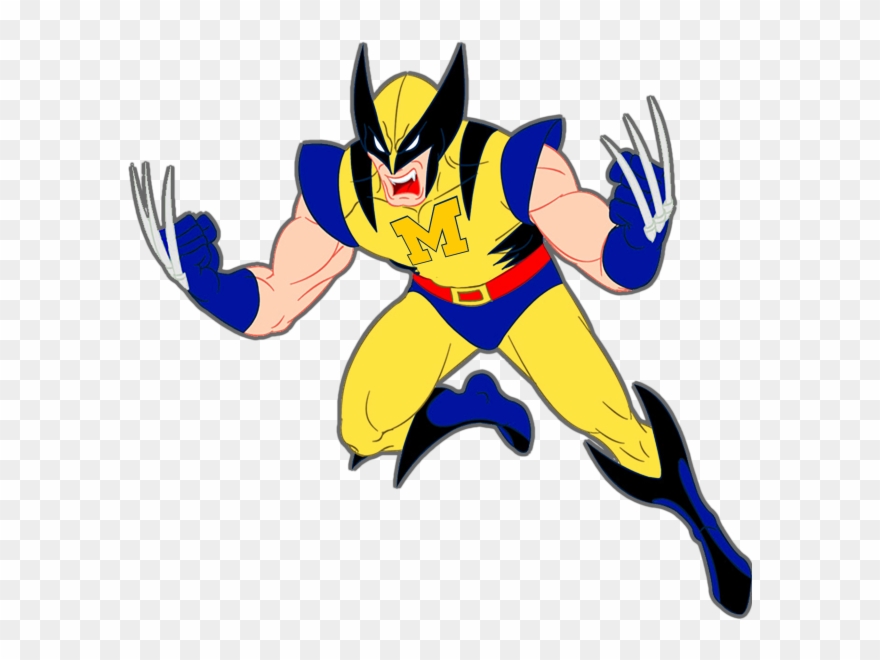 Michigan Wolverines Football Clipart