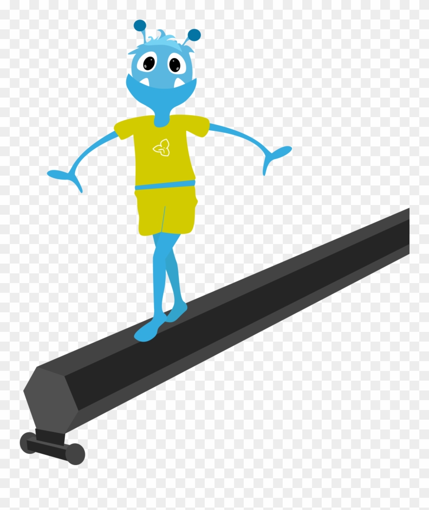 Gymnastics Ontario Welcomes Flip - Gymnastics Clipart