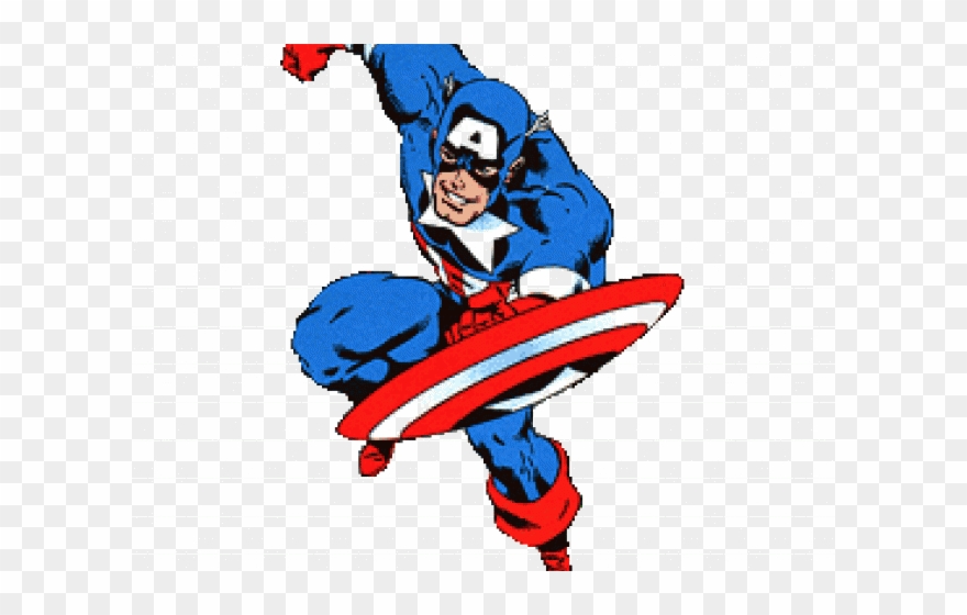 Captain Marvel Clipart Cartoon - Cartoon - Png Download