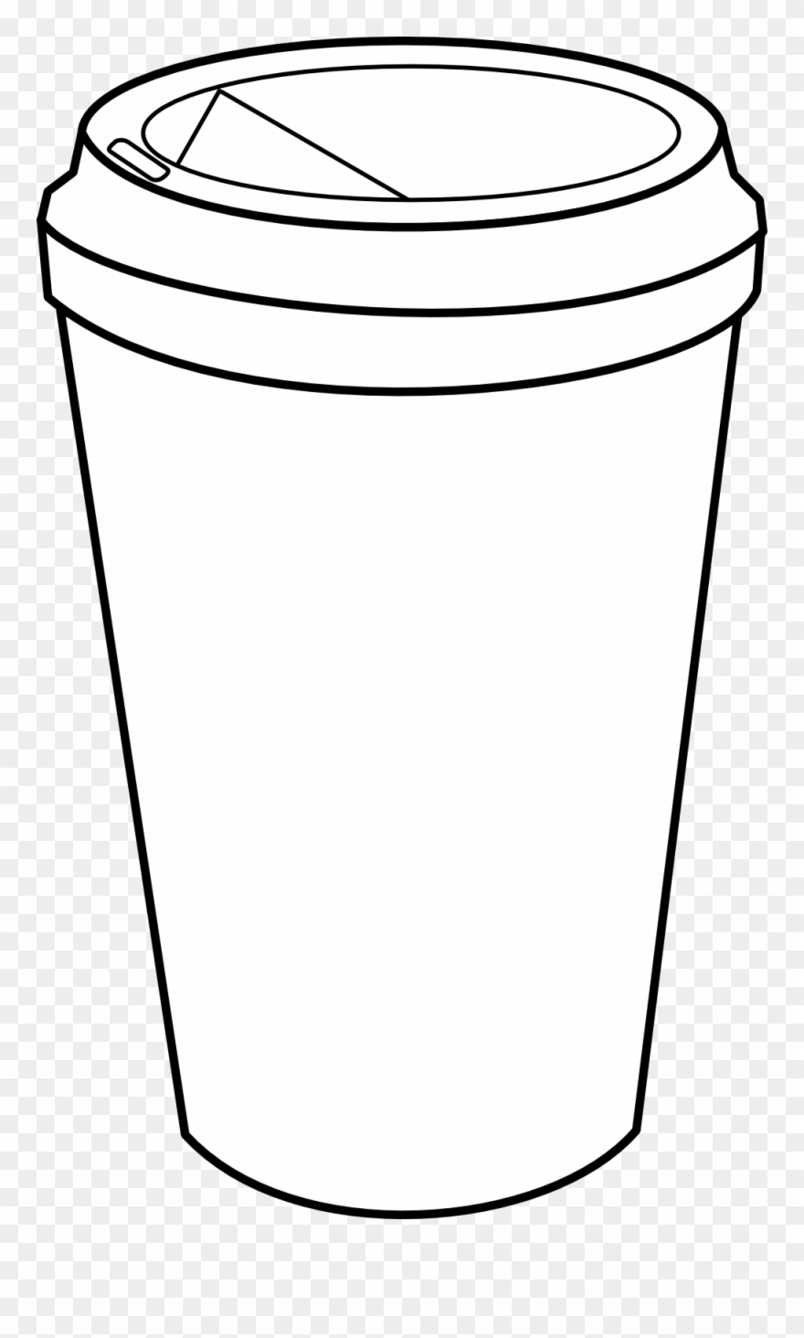 Download Jar Clipart Lid Drawing Go Coffee Cup Drawing Png Download