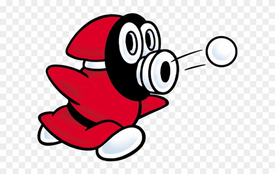Marow - Snifit Mario Clipart