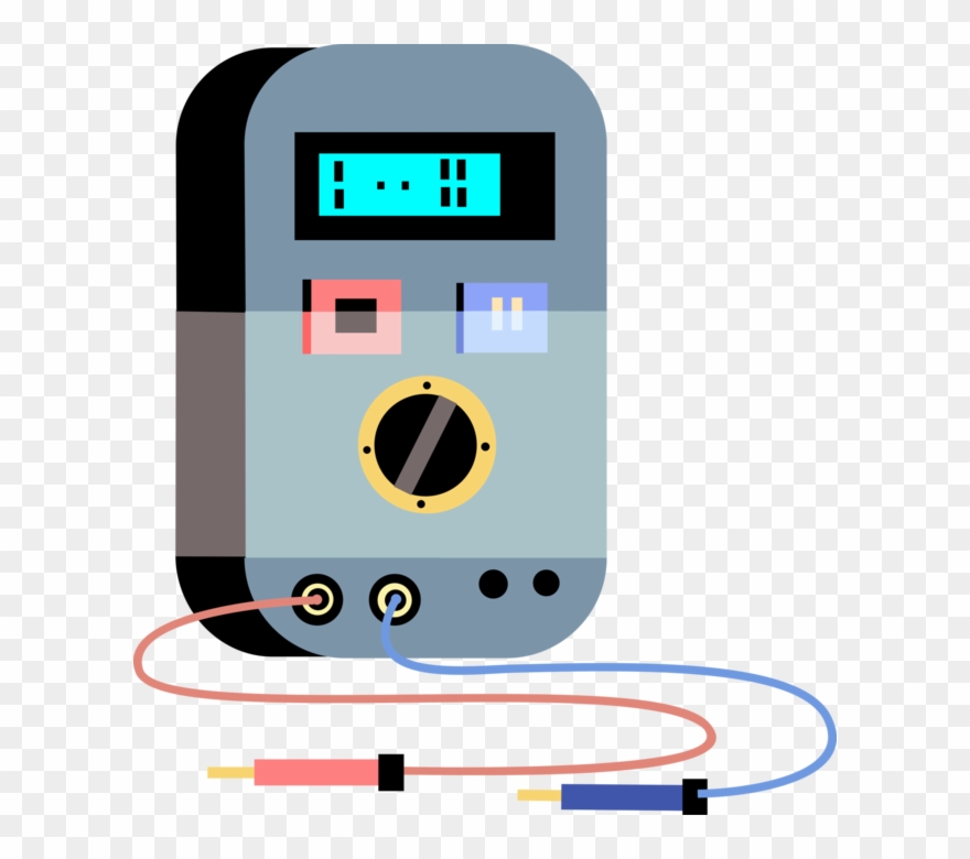 Vector Illustration Of Voltage Tests Presence Of Absence Clipart