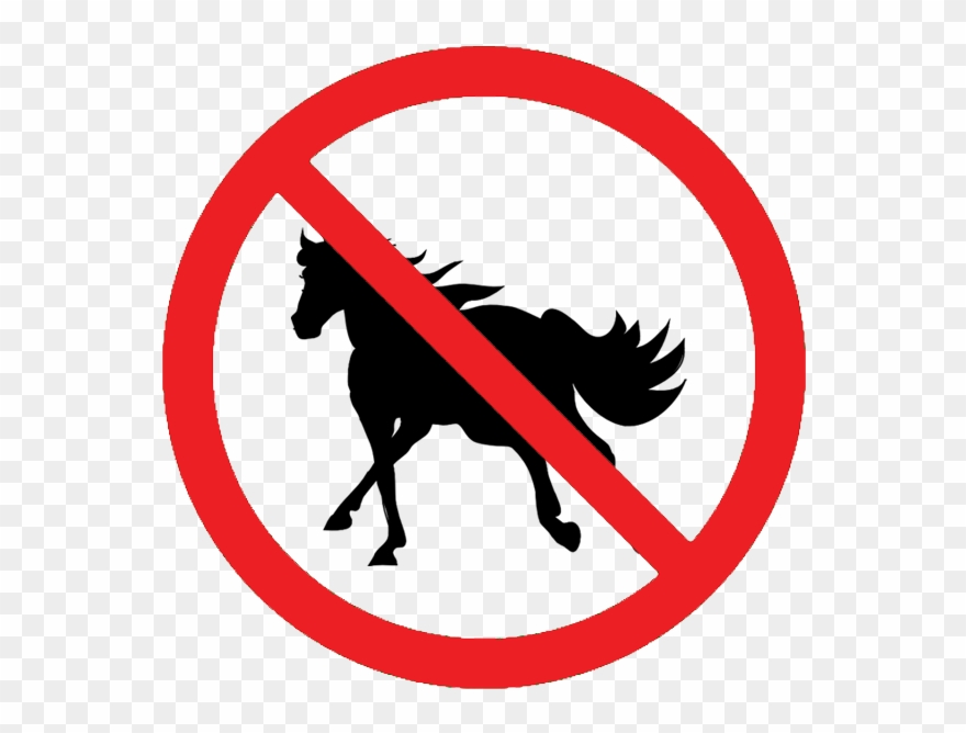 Clip Art Of A No Computers Allowed Sign - Pena Real Madrid De Indonesia - Png Download