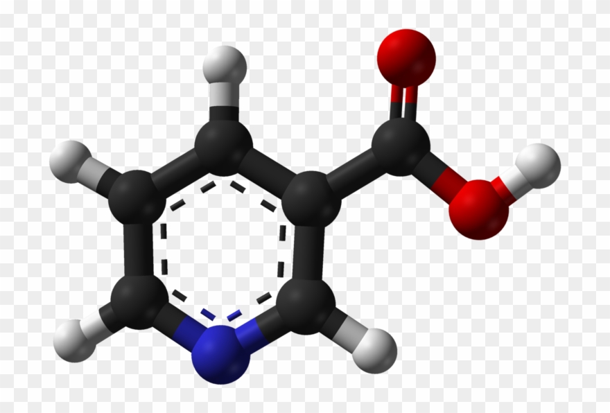 Niacin - Structure And Iupac Name Of Salicylic Acid Clipart