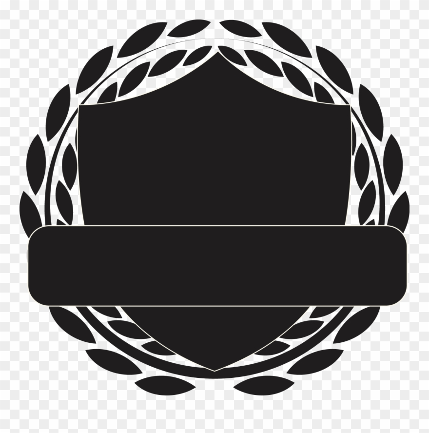 Shield Black And White Pattern Transprent Png - Escudos De Futbol En Blanco Y Negro Clipart
