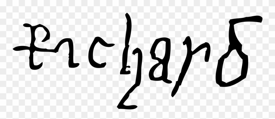 Richard Ii Signature - King Richard Ii Signature Clipart